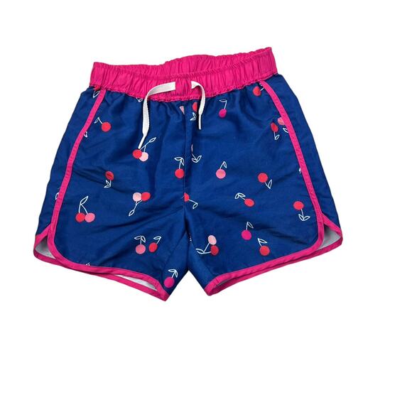 Hanna Andersson Cherries Sunblock UPF 50 Shorts - Picture 1 of 5